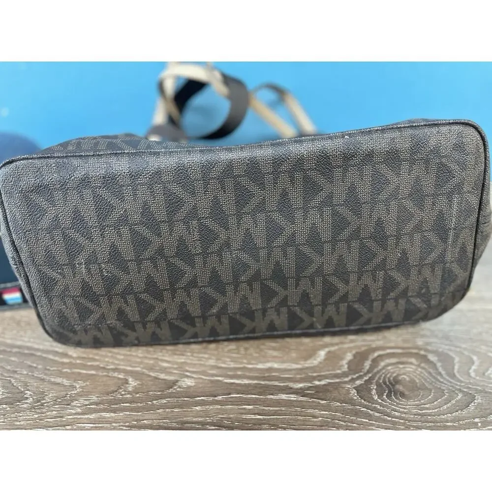 Michael Kors Diaper Bag with changing pad and shoulder strap